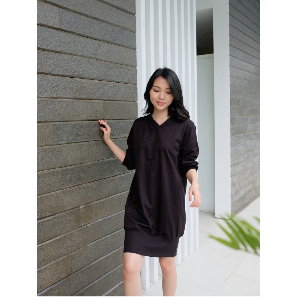 Kadaka D-0178 Dress Hoodie Tangan Panjang
