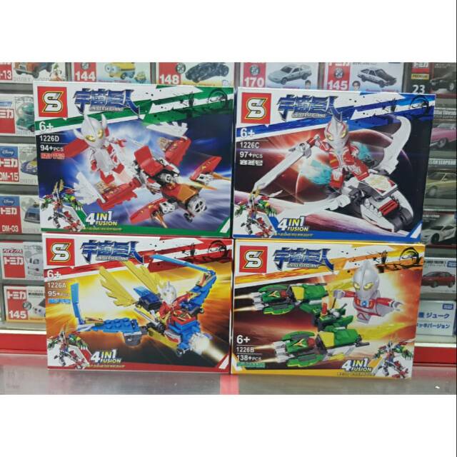 Mainan Lego Ultraman Universe Gian 4in 1
