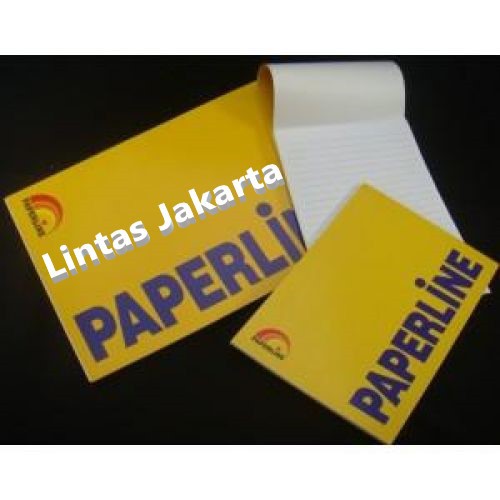 Bloc Note Bergaris Ukuran A4 Merk Paperline (5 buah)