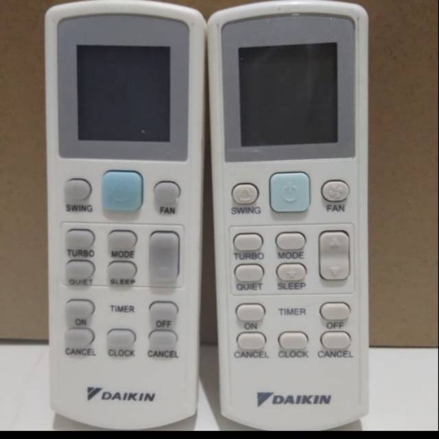 REMOTE REMOT AC DAIKIN ORIGINAL ASLI