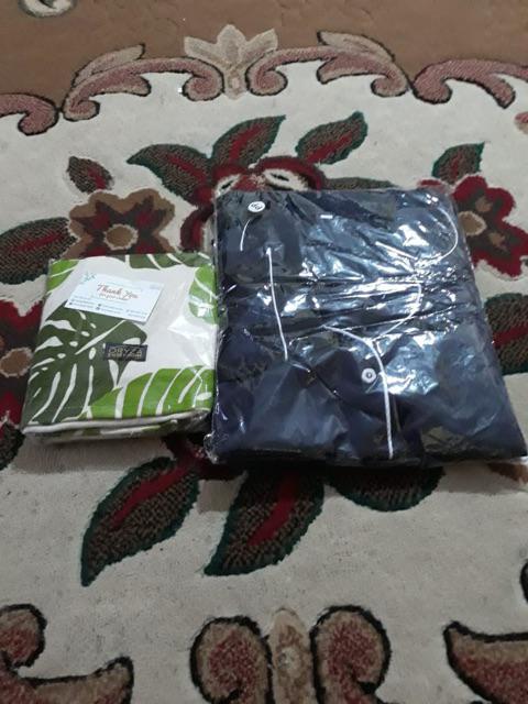 Cover Sarung Penutup Pelindung Galon Aqua - Motif Daun Monstera