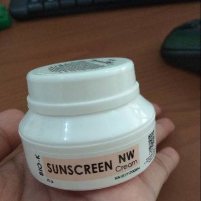 Sunscreen NW Cream Bio-Kusuma 100% ORIGINAL Cream pagi | Bio kusuma terdaftar
