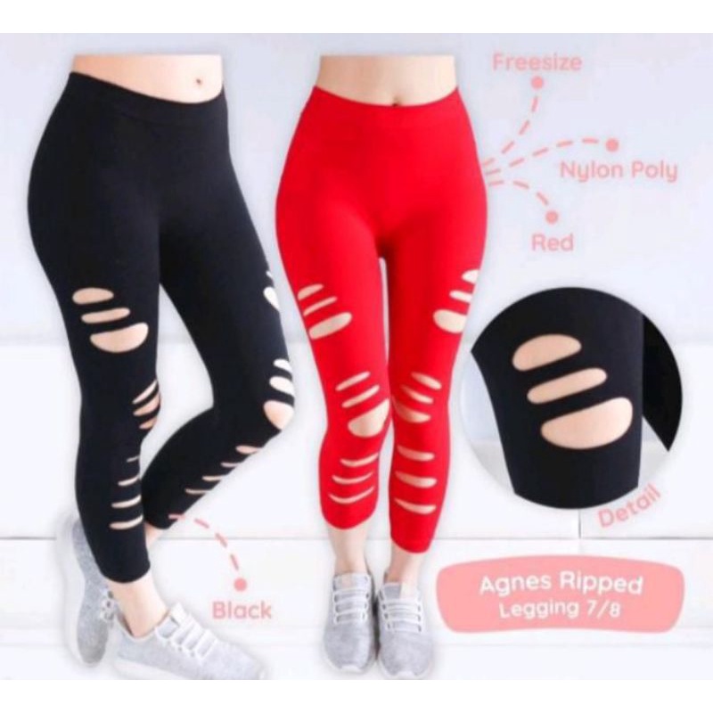 legging pendek olahraga/legging pendek olahraga senam gym fitness lari