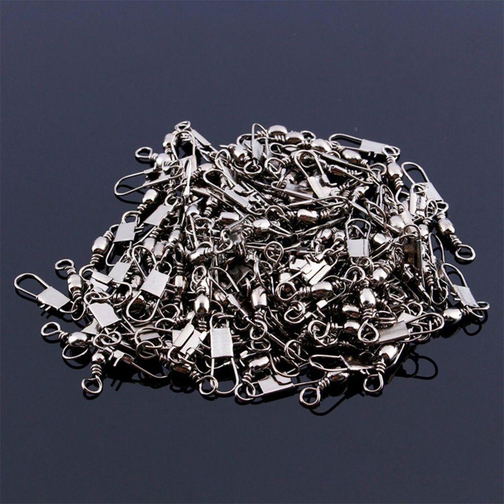 Nickolas1 Konektor Pancing 100Pcs/Lot 30mm Fish Tackle Aksesoris Ball Barrel Swivel Pin