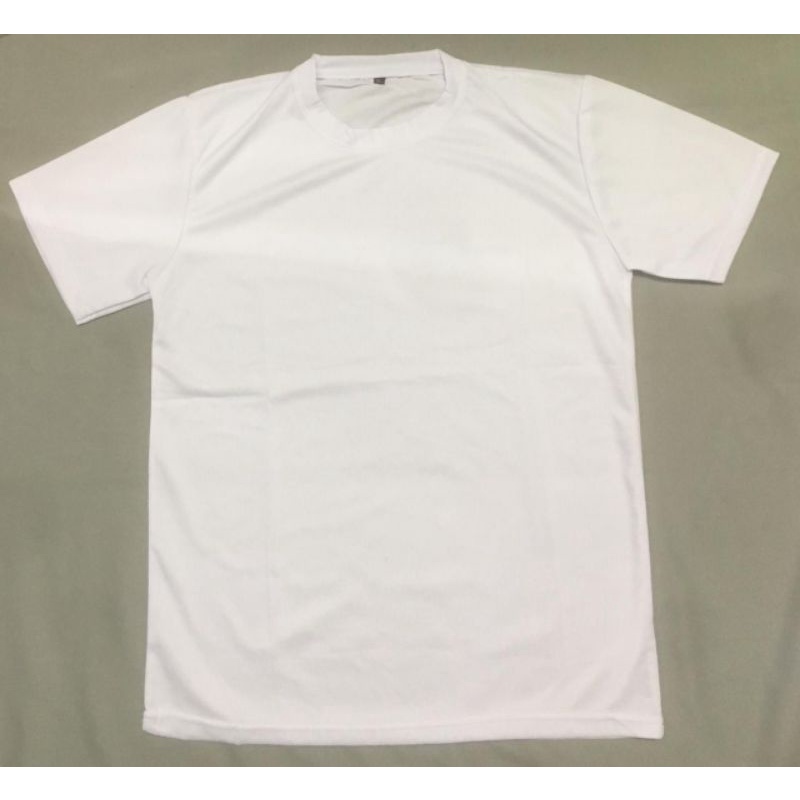 KAOS PUTIH POLOS BAHAN DRYFIT SERAP KERINGAT