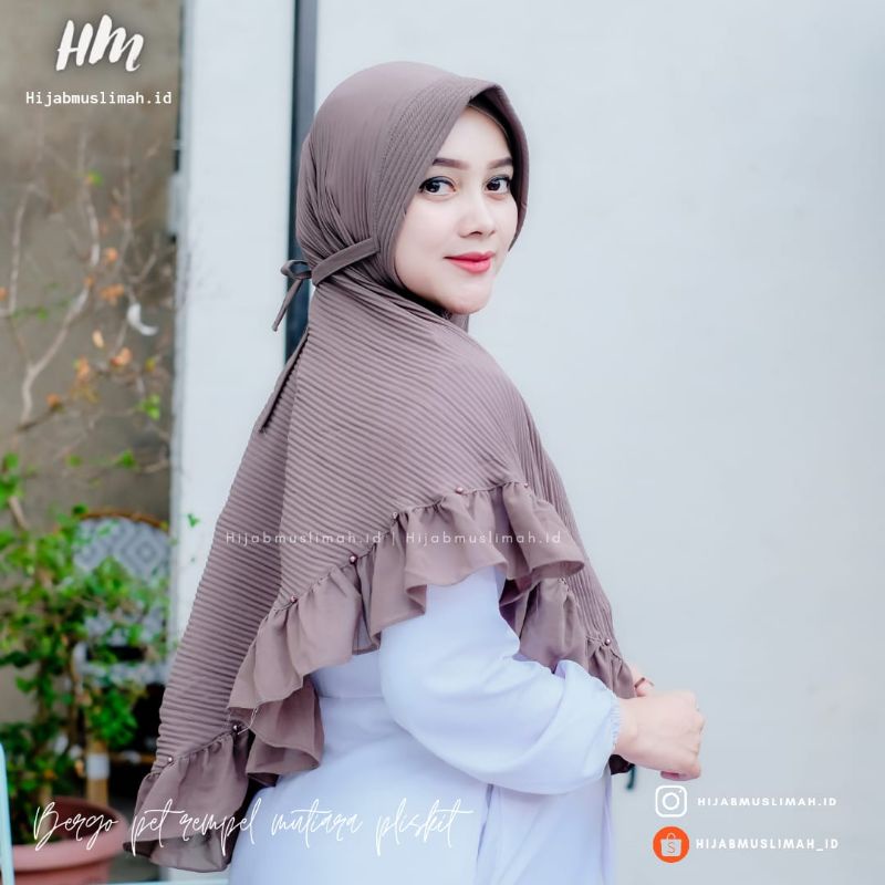 BERGO PLISKET PET REMPEL MUTIARA