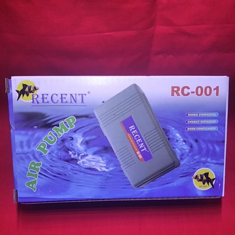 Promo airpump aerator baterai RECENT RC 001