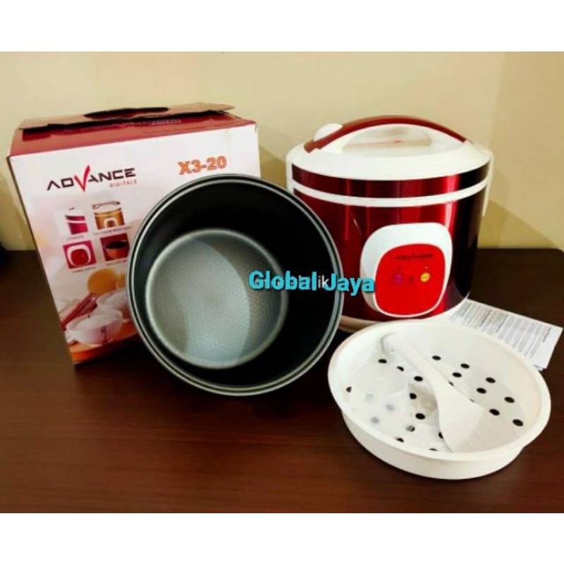 FREE BUBBLE WRAP magic com advance x3-20 rice cooker 1'8L penanak nasi murah magic com 3in1