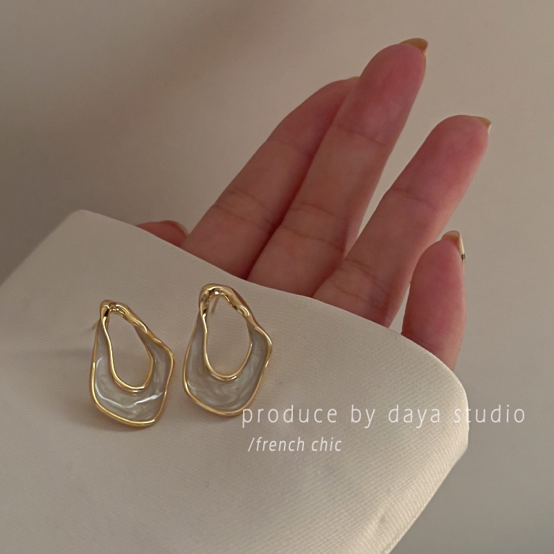 Anting Tusuk Sterling Silver 925 Gaya Korea Untuk Wanita