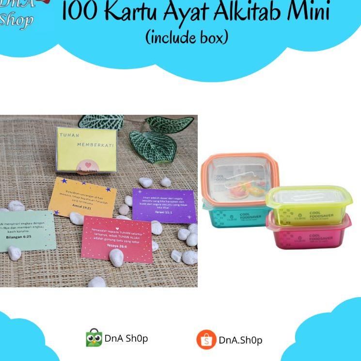 

[KODE PRODUK ZJZNJ3562] 100 Kartu Ayat Alkitab (Versi Indonesia)