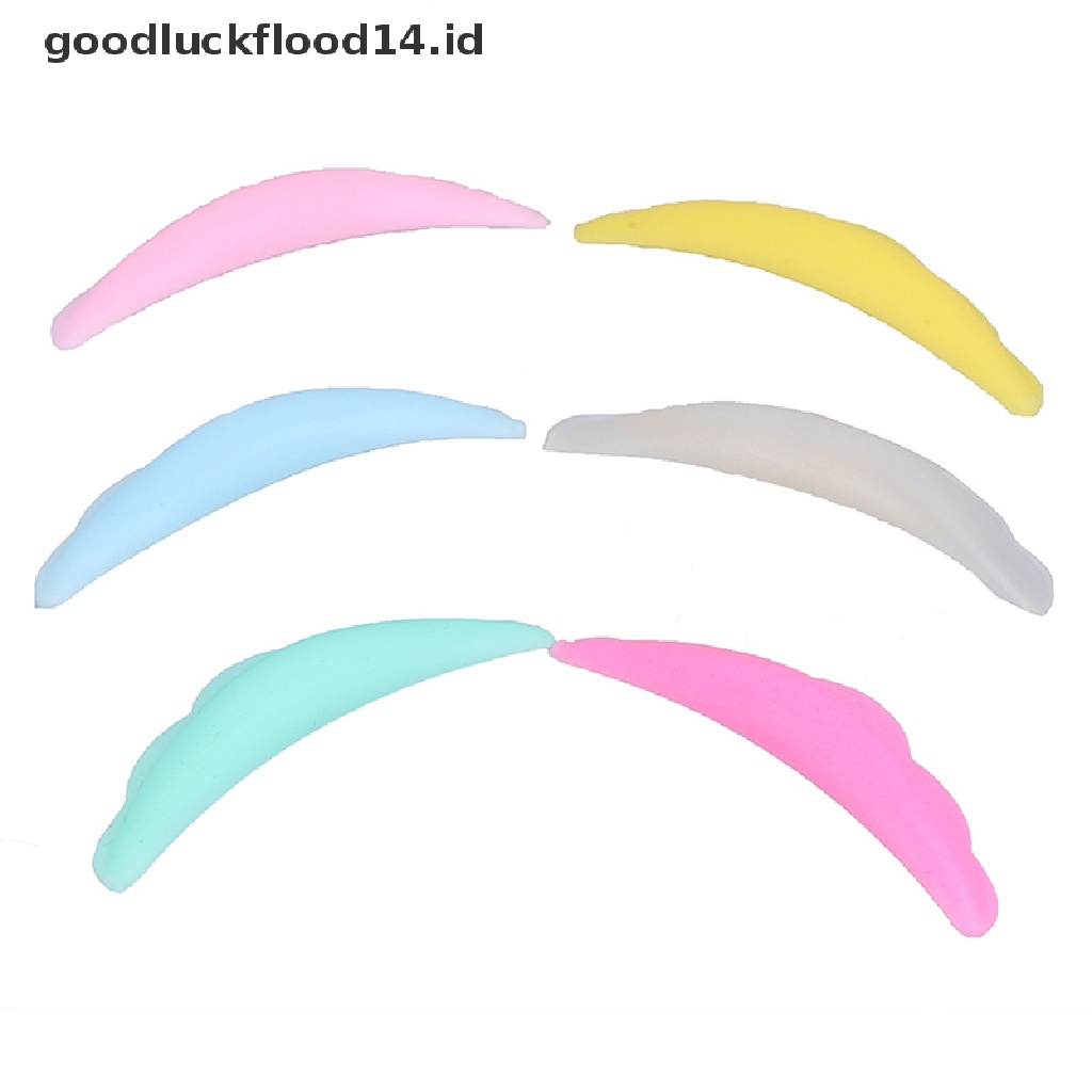 [OOID] 5Pairs Lash Lift Shields (XS S M L XL) Silicone Pads Eyelash Perm Rods Curlers ID