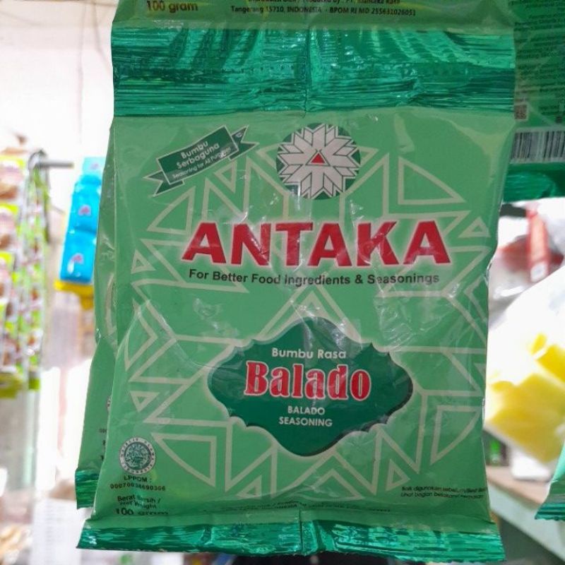 

Antaka balado 100 gram