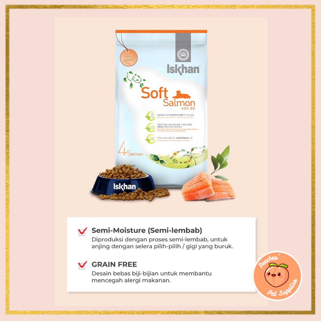 Iskhan Dog - Soft Salmon 6kg