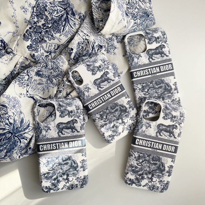 Jungle Blue Monochrome Iphone Case