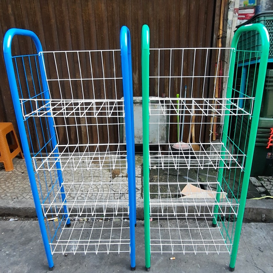 Rak Chiki Snack Display Susun 4 Rak Serbaguna Susun 4