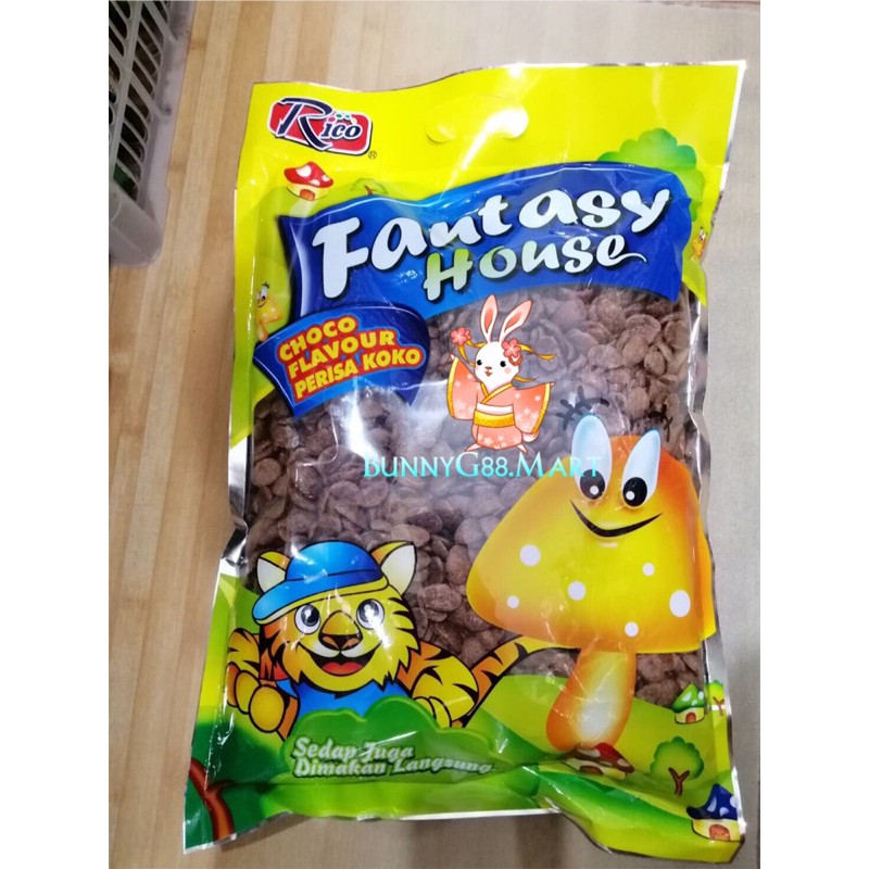 

[SALE]RICO FANTASY HOUSE CHOCO FLAVOUR/SEREAL SARAPAN KOKO KRUNCH IMPORT