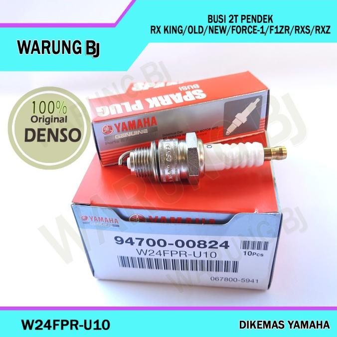 best seller] Busi 2T Pendek W24FPR-U10 RX KING/FORCE-1/F1ZR/RXS/RXZ Original Denso