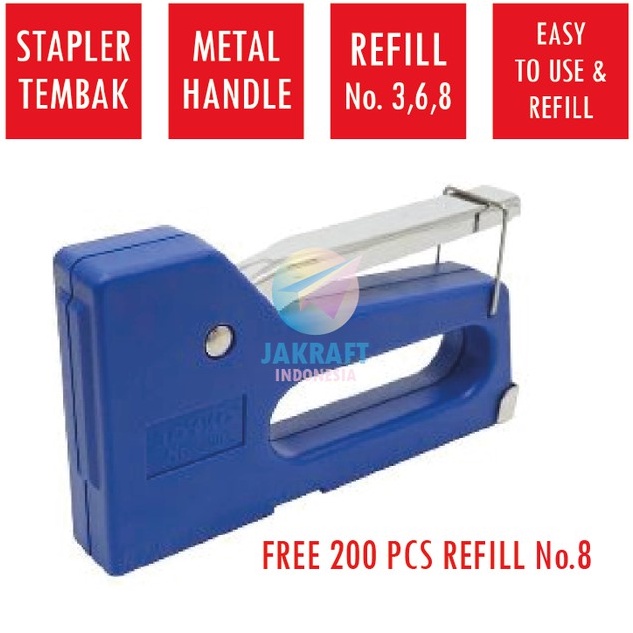 

Staples Tembak Joyko GT 700 Stapler Shoot Gun Tacker Joiko Gun Tacker - Staples Jok Motor Dekor