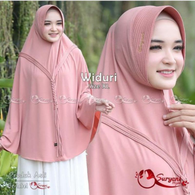 Hijab Instant Widuri Jersey Jumbo Kerudung Model Baru 2022 Jilbab Murah
