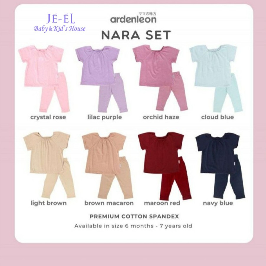 Ardenleon Nara Set / Baju Setelan Anak Ardenleon