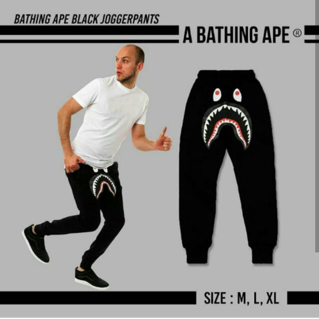 bathing ape sweatpants