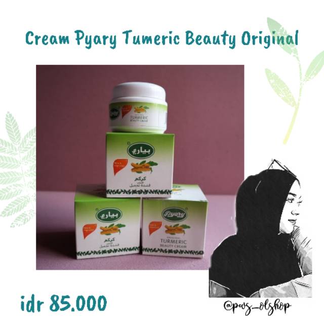 HOT PROMO CREAM PYARY TUMERIC BEAUTY ORIGINAL  / CREAM ARAB / PYARY TUMERIC BEAUTY CREAM