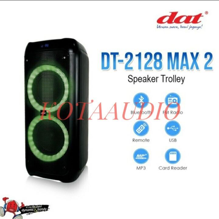 Speaker Portable DAT DT 2128 MAX 2 / DT 2128 MAX 2 Original