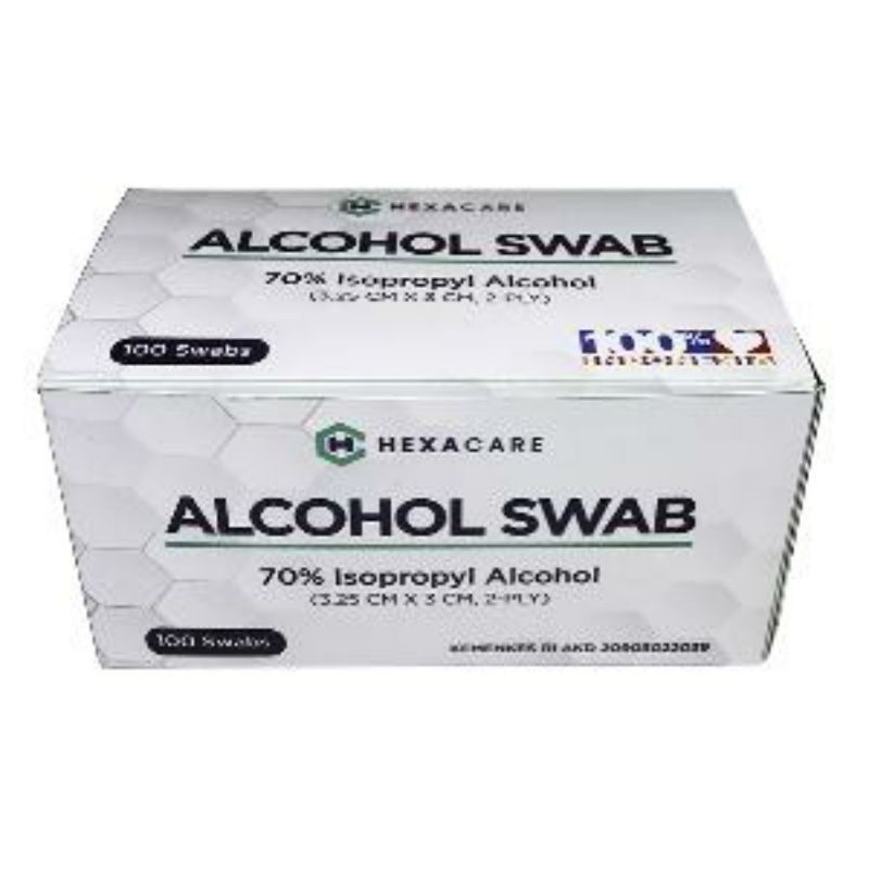 Alcohol swab 70% Alkohol Swab 70% Alkohol 70% 100pcs