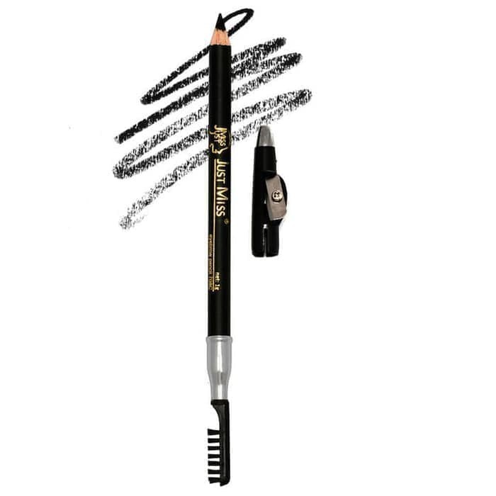 [RAUTAN+SIKAT] PENSIL ALIS 2IN1 JUST MISS EYE BROW PENCIL 708A