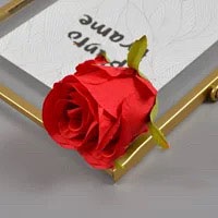 BUNGA ARTIFICIAL PREMIUM VINTAGE ROSE ECER PER PCS TANPA TANGKAI BUNGA HIAS DEKORASI BUKET TANAMAN ARTIFICIAL-Red