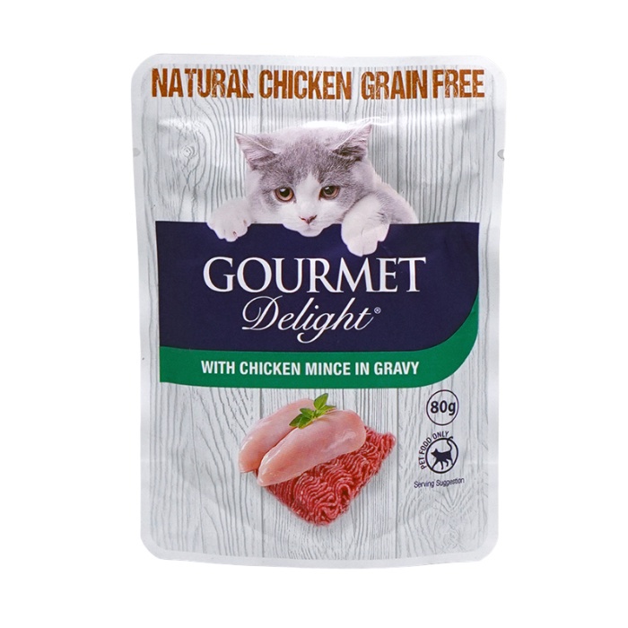 Gourmet Delight Sachet 80gr - chicken mince