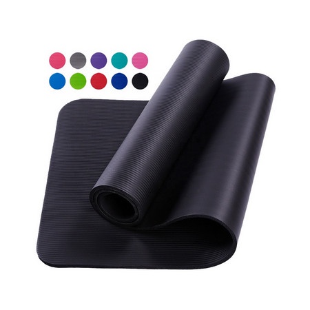 Matras Alas Yoga Senam Mat 6 mm Anti Slip Outdoor Indoor Free Bag