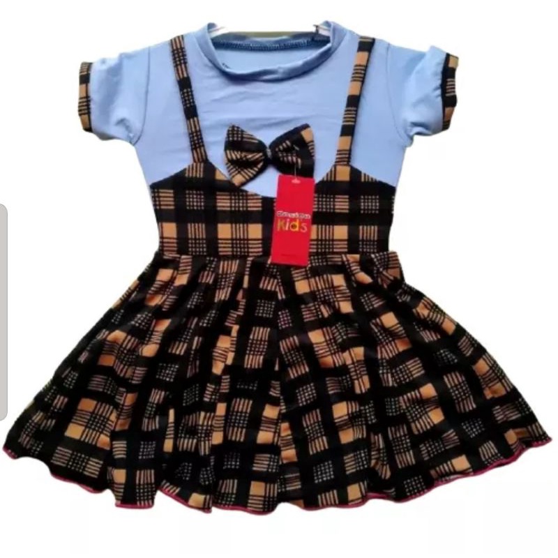 Dress Anak Model Kodok Murah/ Baju Kodok Anak Kekinian