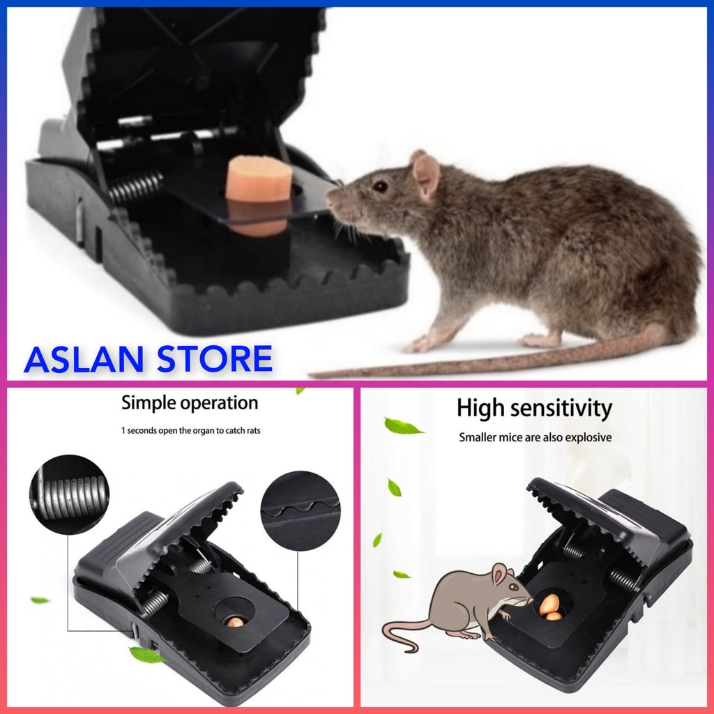 Alat Penangkap tikus Jebakan Perangkap Tikus pembasmi tikus Black Mouse Sensitive Trap pembasmi hama tikus