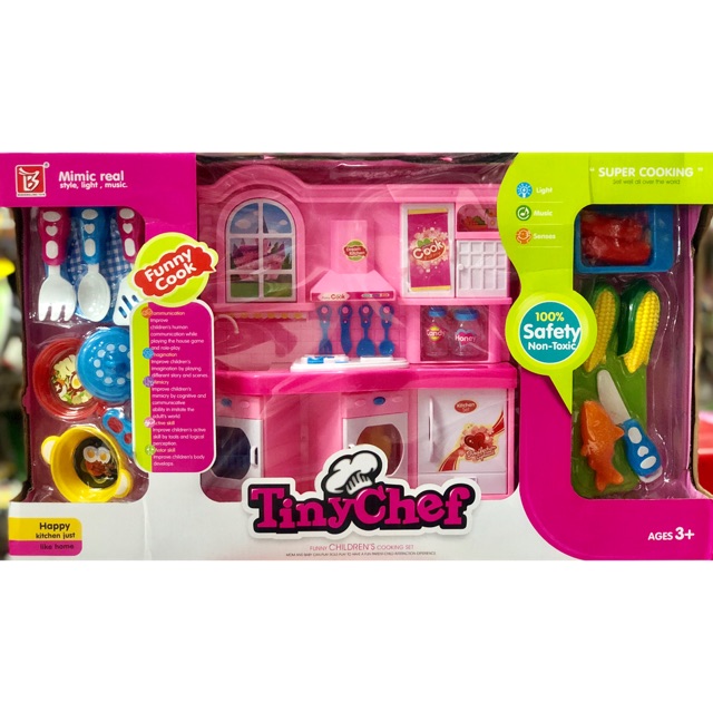 Mainan Dapur Anak Tiny Chef Cooking Set BosHenglong Toys