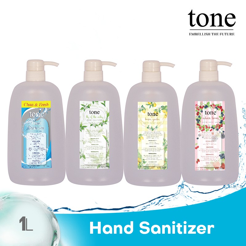 

Tone Hand Sanitizer Gel Pump 1 Liter