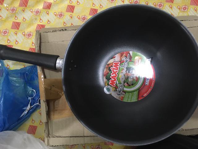 Maxim Wajan Teflon Hero Wok 26 Cm - Anti Lengket
