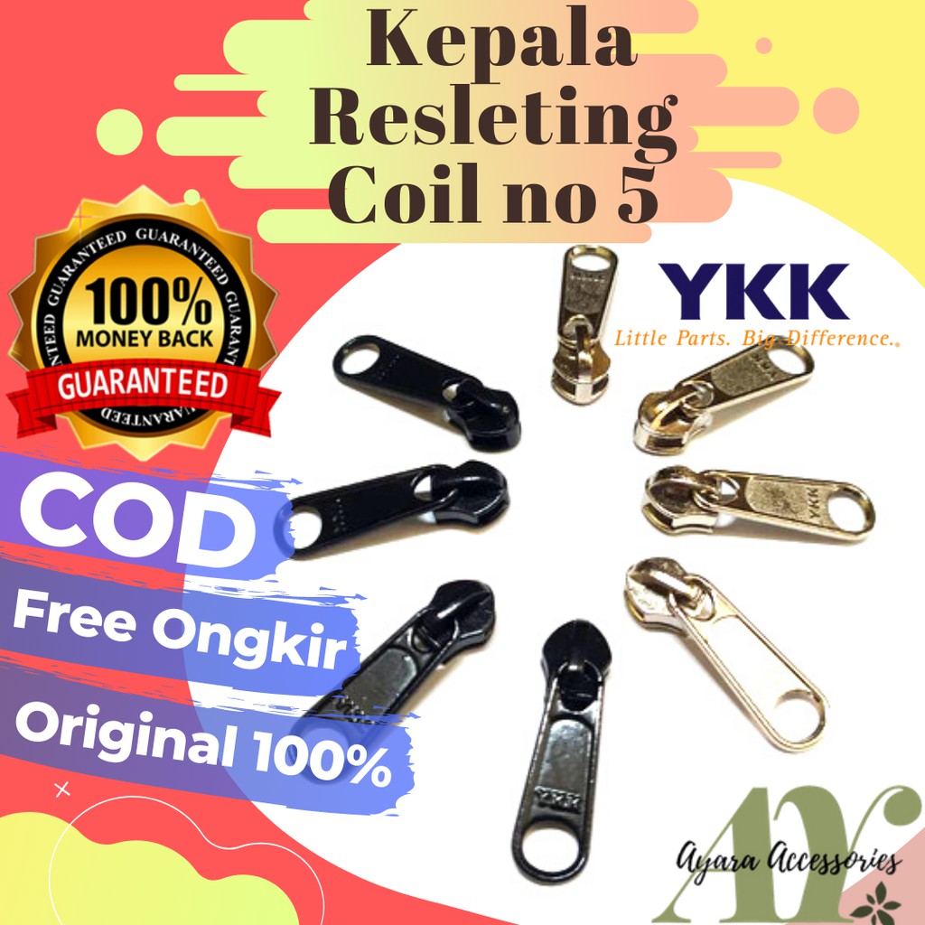 KEPALA RESLETING YKK ORI COIL TERBAIK