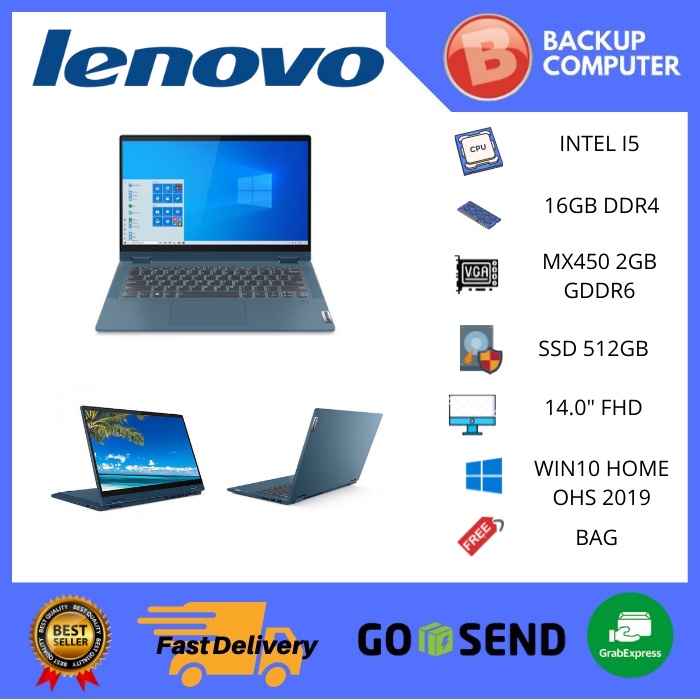 LENOVO Flex 5 14ITL05 82HS00C6ID (Graphite Grey)