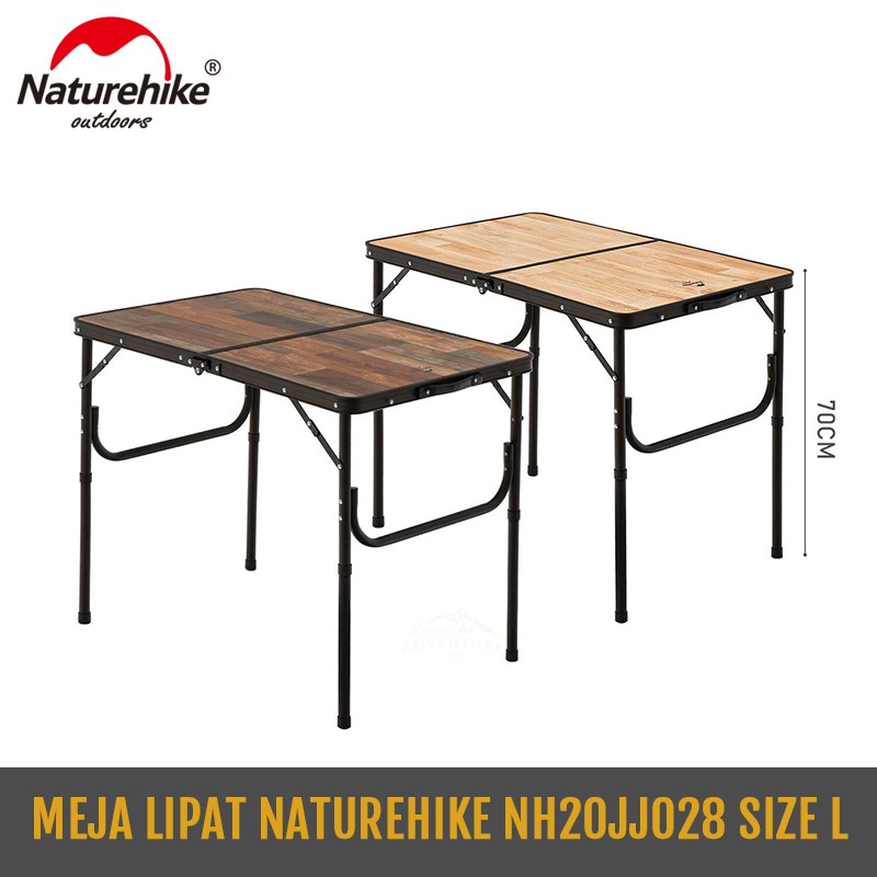 MEJA LIPAT NATUREHIKE NH20JJ028 SIZE L MEJA CAMPING