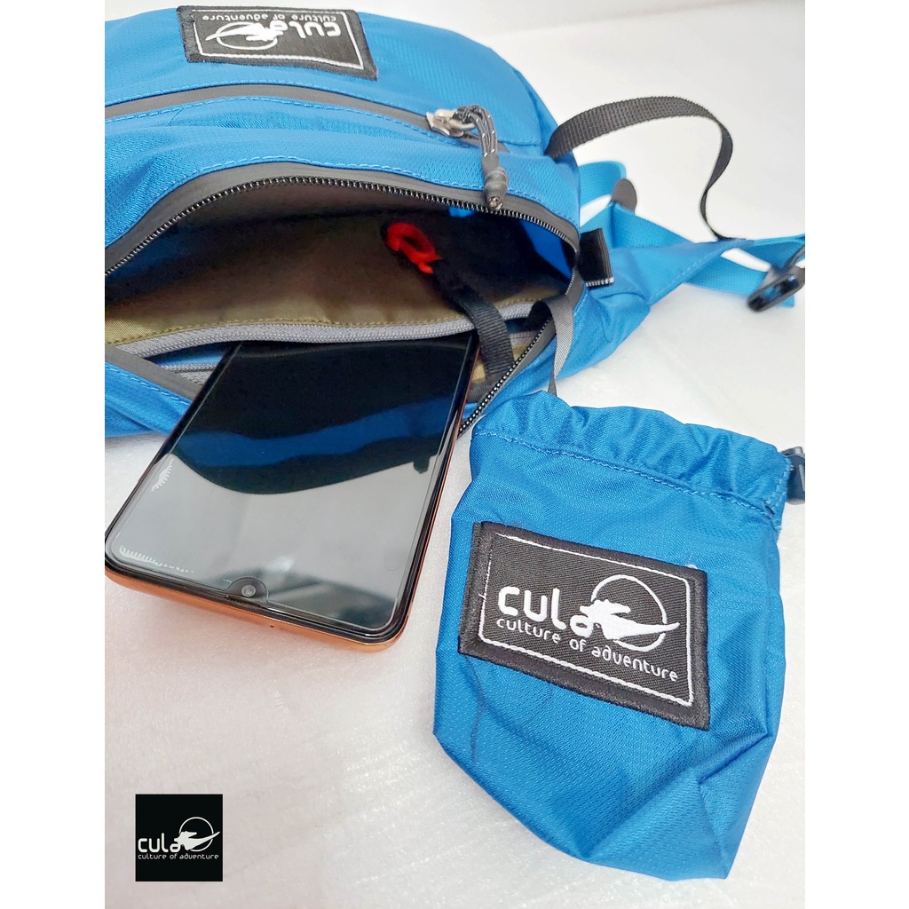 Waistbag Tas Pinggang CULA Waterproof Tas pinggang Lipat