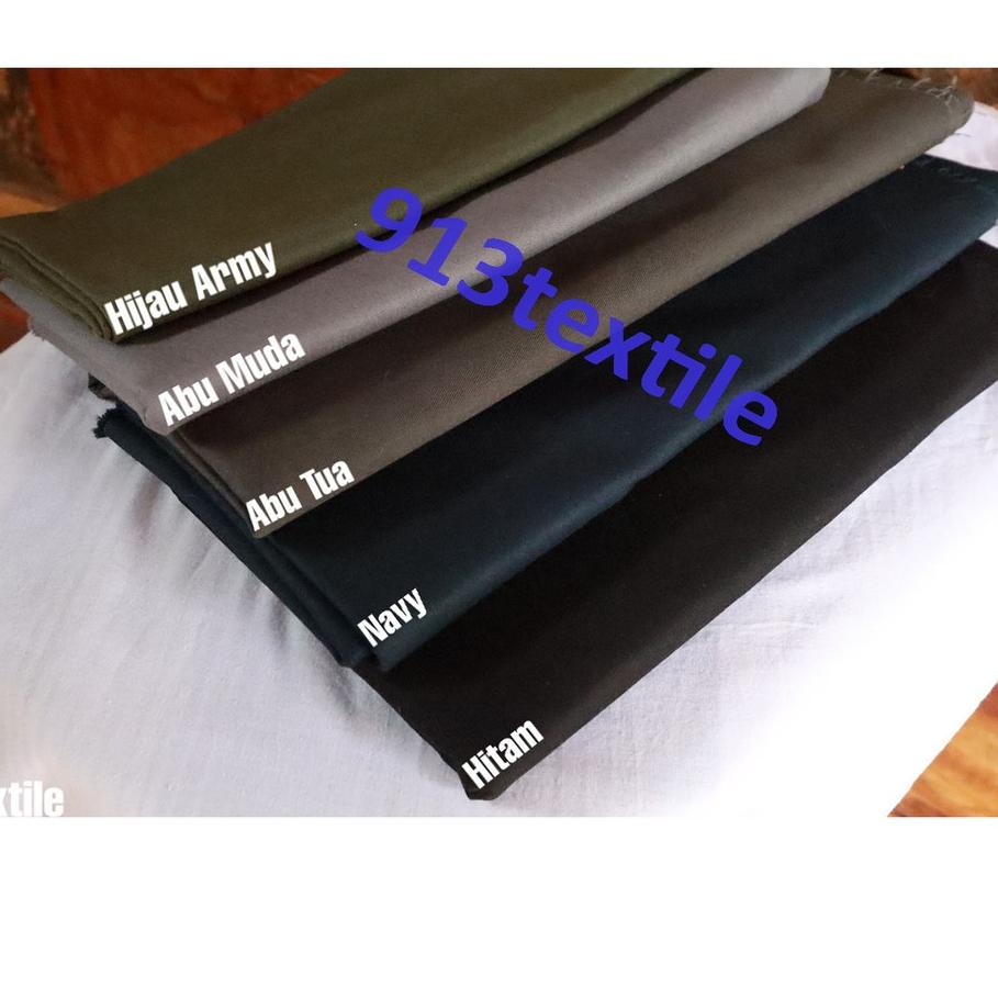 Bahan Kain Katun Twill Strech Chino Scoth  20/10  Tebal 