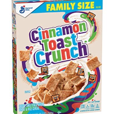 

GENERAL MILLS CINNAMON TOAST CRUNCH 18,8 OZ IMPOR