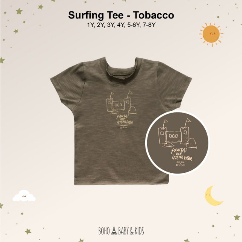 Bohopanna Surfing Tee New // Atasan Anak Lengan Pendek