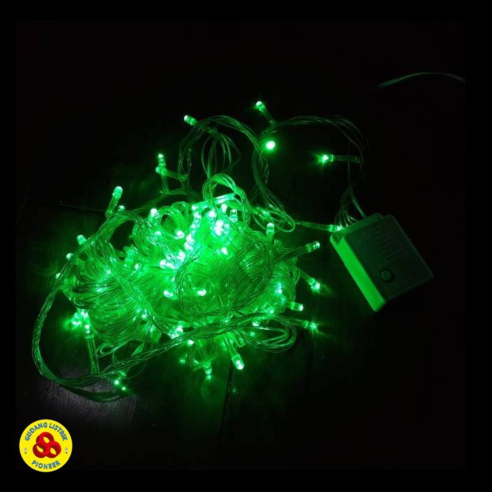 Lampu Natal LED Hijau LED Tumblr Green LED Twinkle Decor