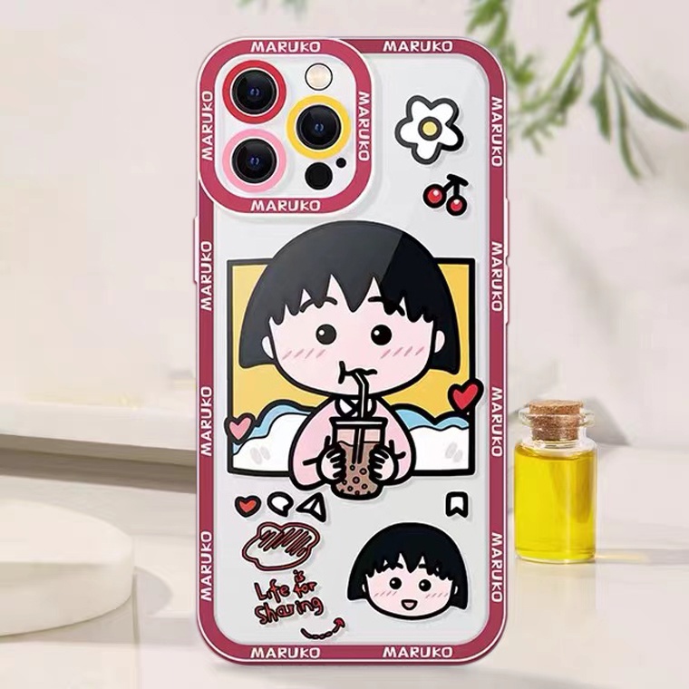 Soft Case Silikon Transparan Shockproof Cover Iphone 13 12 11 Pro Max Xr X Xs 7 8 6 6S Plus