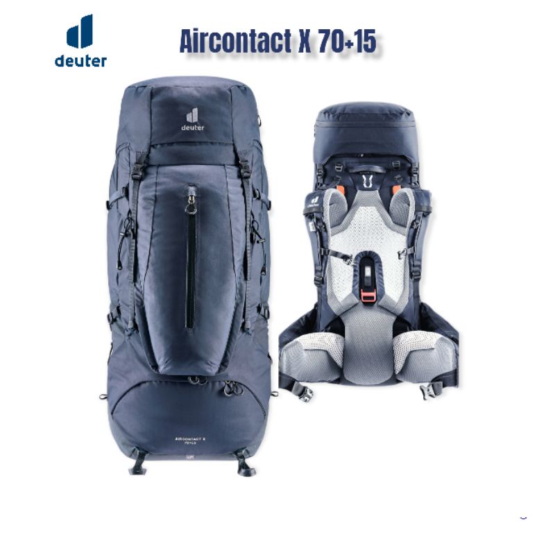 TENDAKI •Tas Deuter Aircontact X 60+15 | 70+15 | 80+15 •Tas Carrier