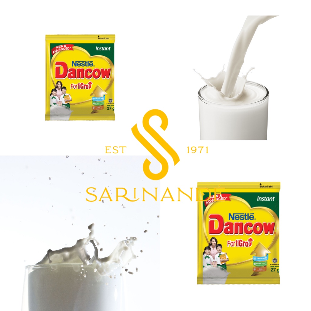 

Susu Dancow Sachet 27 Gr per pcs | Susu Dancow | Susu Bubuk | Susu Saset