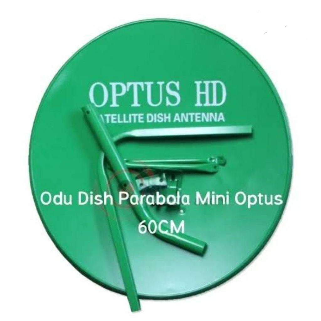 ODU Optus Ijo Parabola 60 Cm + Receiver Optus MPEG4