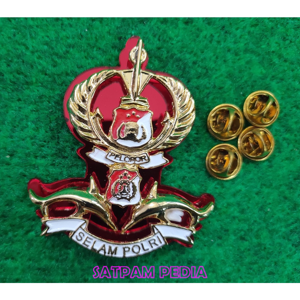 Pin Pelopor Selam Susun Polri Mika - Wing Pelopor Selam Susun Polri Mika